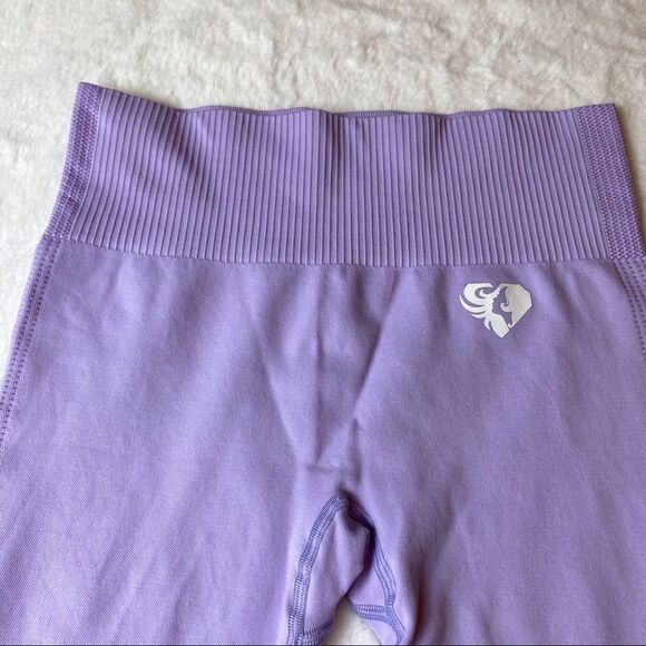 Women,s Best Power Seamless Leggings Lilac - Picture 3 of 9